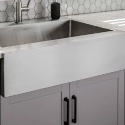 NewAge Products 36in Farmhouse Sink (including Bottom Grid) 8 NewAge Products 36in Farmhouse Sink (including Bottom Grid)