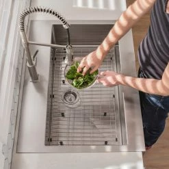 NewAge Products 36in Farmhouse Sink (including Bottom Grid) 9 NewAge Products 36in Farmhouse Sink (including Bottom Grid)