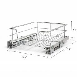 NewAge Products Kitchen Organization Pull Out Basket 15 NewAge Products Kitchen Organization Pull Out Basket