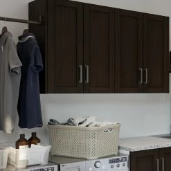 NewAge Products Laundry Room Cabinets Closet Rod Kit 18 NewAge Products Laundry Room Cabinets Closet Rod Kit