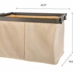 NewAge Products Laundry Room Cabinets Pull Out Hamper Basket 23 NewAge Products Laundry Room Cabinets Pull Out Hamper Basket