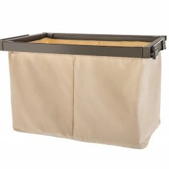 NewAge Products Laundry Room Cabinets Pull Out Hamper Basket 20 NewAge Products Laundry Room Cabinets Pull Out Hamper Basket