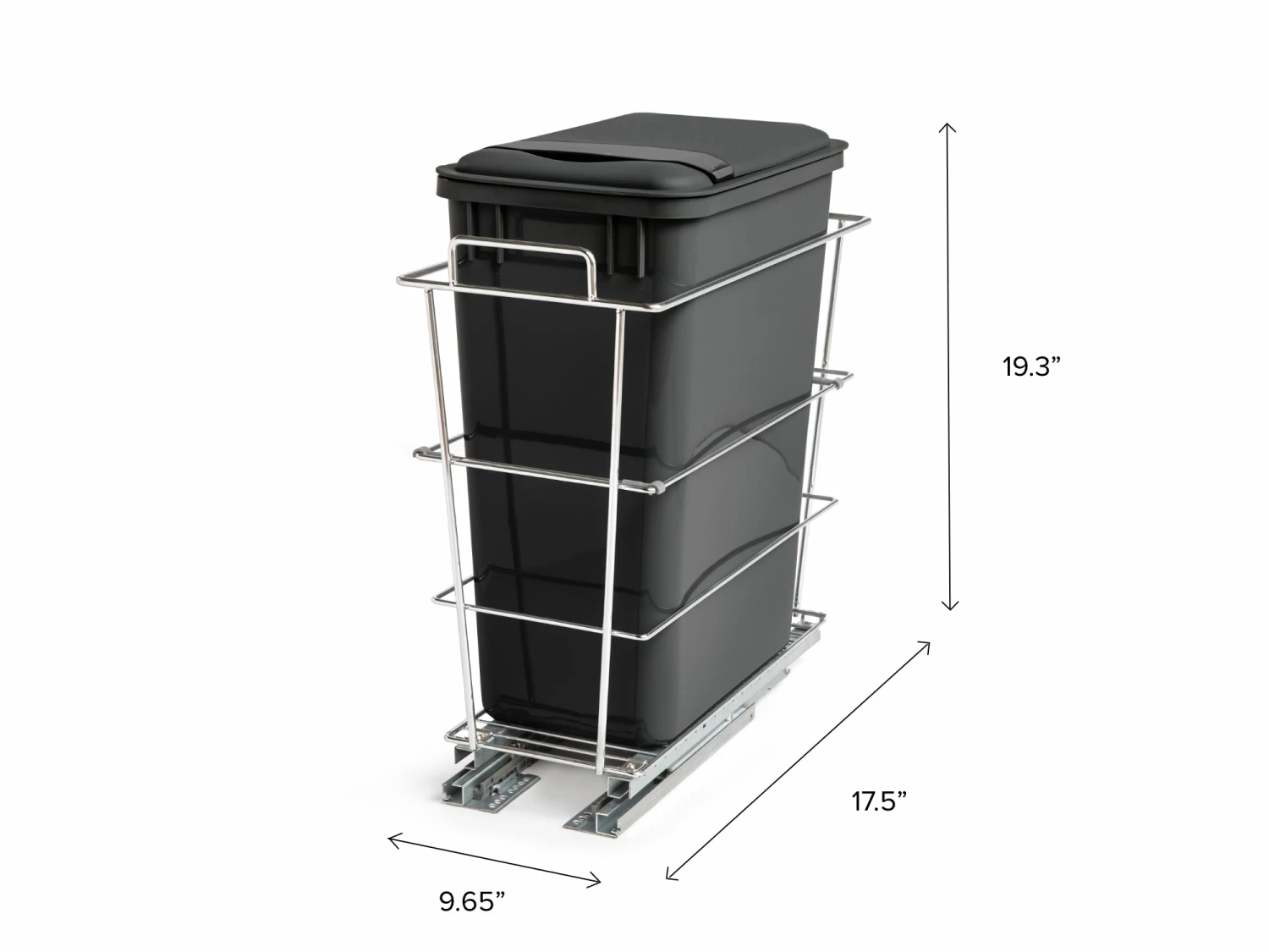 NewAge Products Pull Out Bin Kitchen Organization 6 NewAge Products Pull Out Bin Kitchen Organization