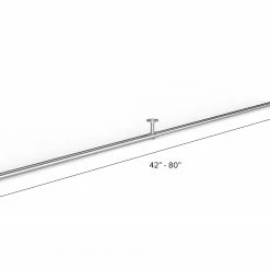 NewAge Products Adjustable Closet Rod