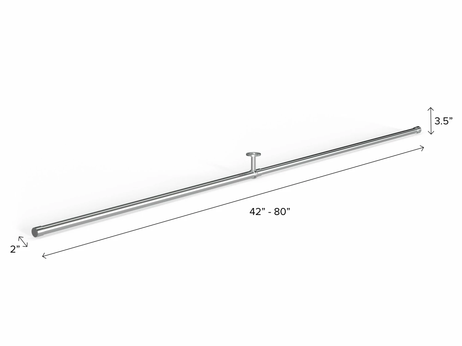 NewAge Products Adjustable Closet Rod 2 NewAge Products Adjustable Closet Rod