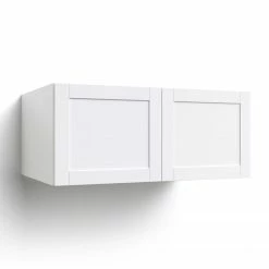 NewAge Products Home Above Fridge Cabinet - 36 Inch Pantry Cabinets