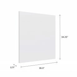 NewAge Products Home Island Back Panel Home Bar Cabinets