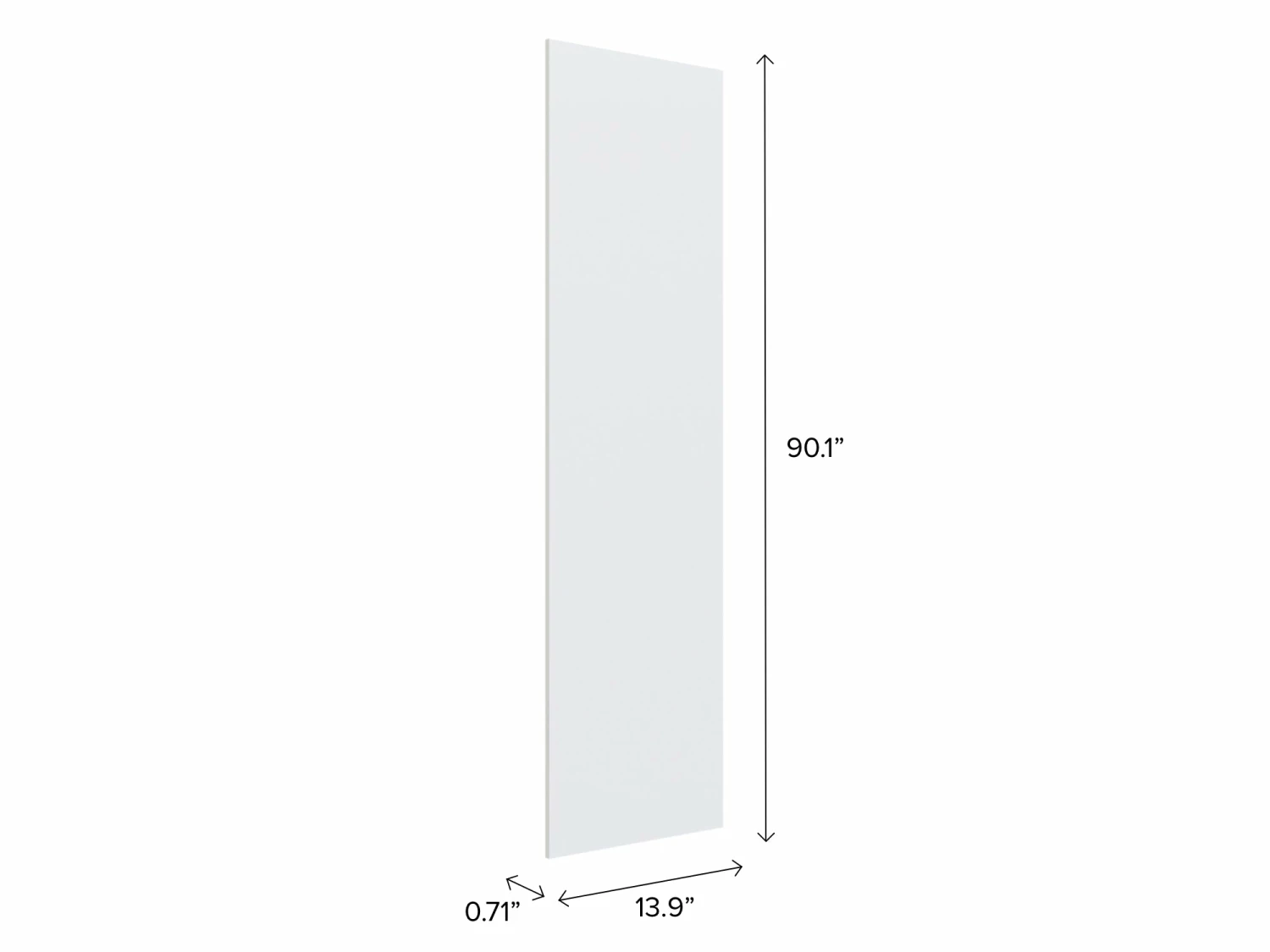 NewAge Products Home Extended 30" Fridge Side Panel 5 NewAge Products Home Extended 30" Fridge Side Panel
