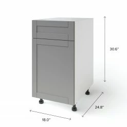 NewAge Products Home One Door, Single Drawer Cabinet, 18 Inch 87 NewAge Products Home One Door, Single Drawer Cabinet, 18 Inch