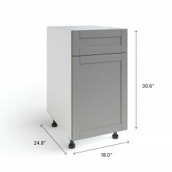 NewAge Products Home One Door, Single Drawer Cabinet, 18 Inch 95 NewAge Products Home One Door, Single Drawer Cabinet, 18 Inch