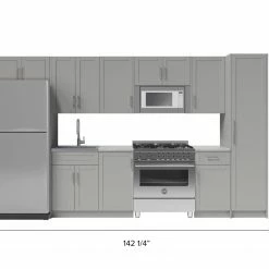 NewAge Products Shop Kitchen Sets Home Kitchen 13 Piece Cabinet Set With Granite Countertops And Sink