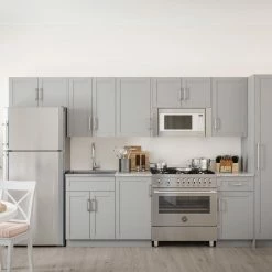 NewAge Products Shop Kitchen Sets Home Kitchen 13 Piece Cabinet Set With Granite Countertops And Sink