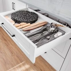 NewAge Products Home Bar 5 Piece Cabinet Set With Granite Countertop And Glass Doors - 24 Inch