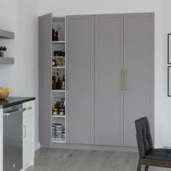 NewAge Products Home Laundry Room 11 Piece Cabinet Set With 36 In. Sink And Faucet