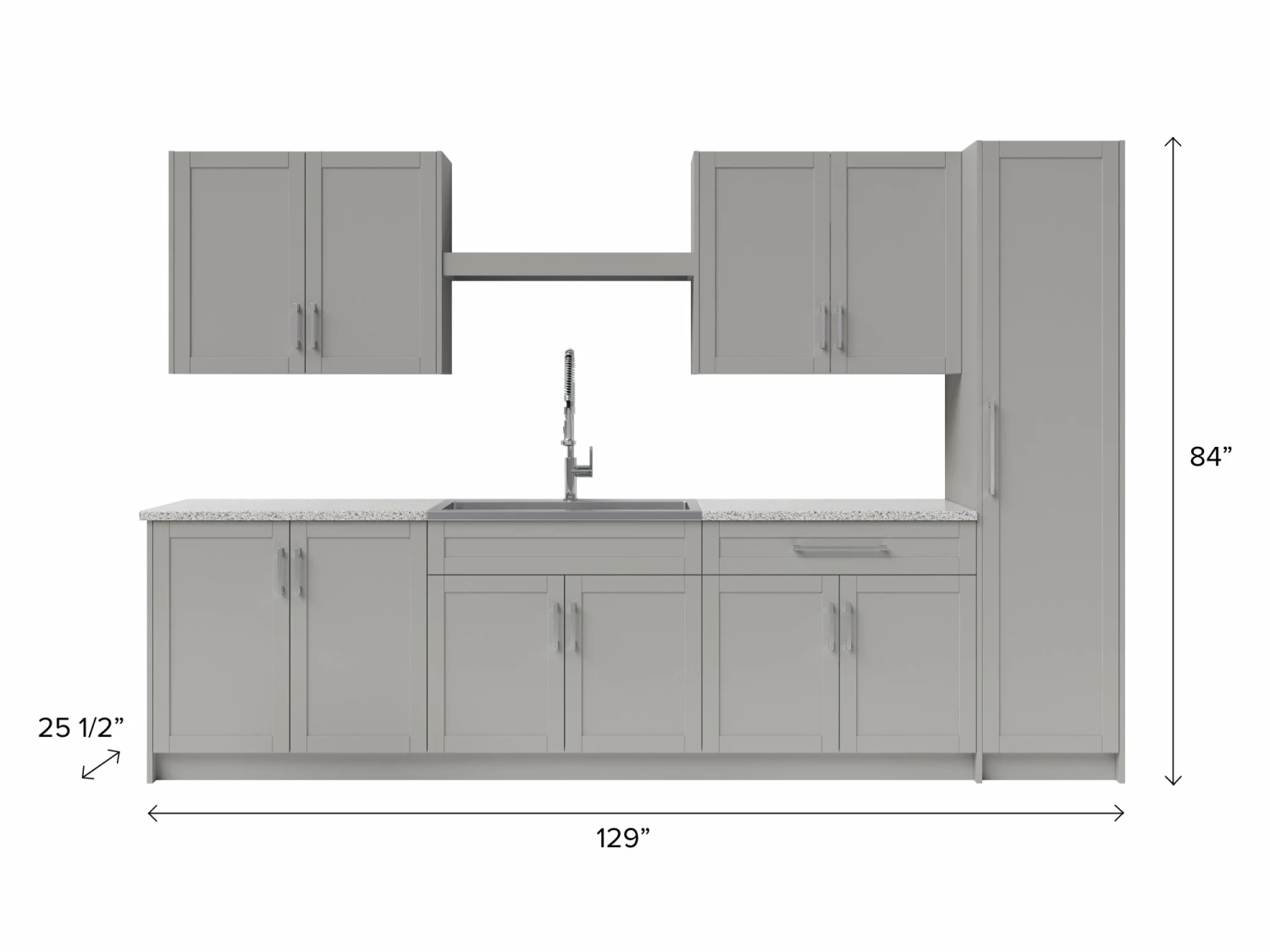 NewAge Products Home Laundry Room 11 Piece Cabinet Set With Centered Shelf, Sink And Faucet Laundry Room Cabinets 26 NewAge Products Home Laundry Room 11 Piece Cabinet Set With Centered Shelf, Sink And Faucet Laundry Room Cabinets
