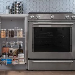 NewAge Products Home Kitchen 13 Piece Cabinet Set With Pantry Cabinet And Sink