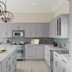 NewAge Products Home Kitchen 13 Piece Cabinet Set With Pantry Cabinet And Sink