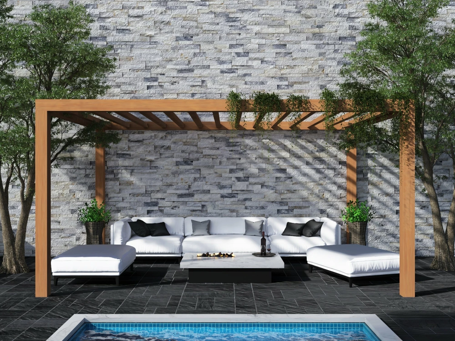 NewAge Products Outdoor Kitchen Natural Stacked Stone (Pack Of 6) 27 NewAge Products Outdoor Kitchen Natural Stacked Stone (Pack Of 6)