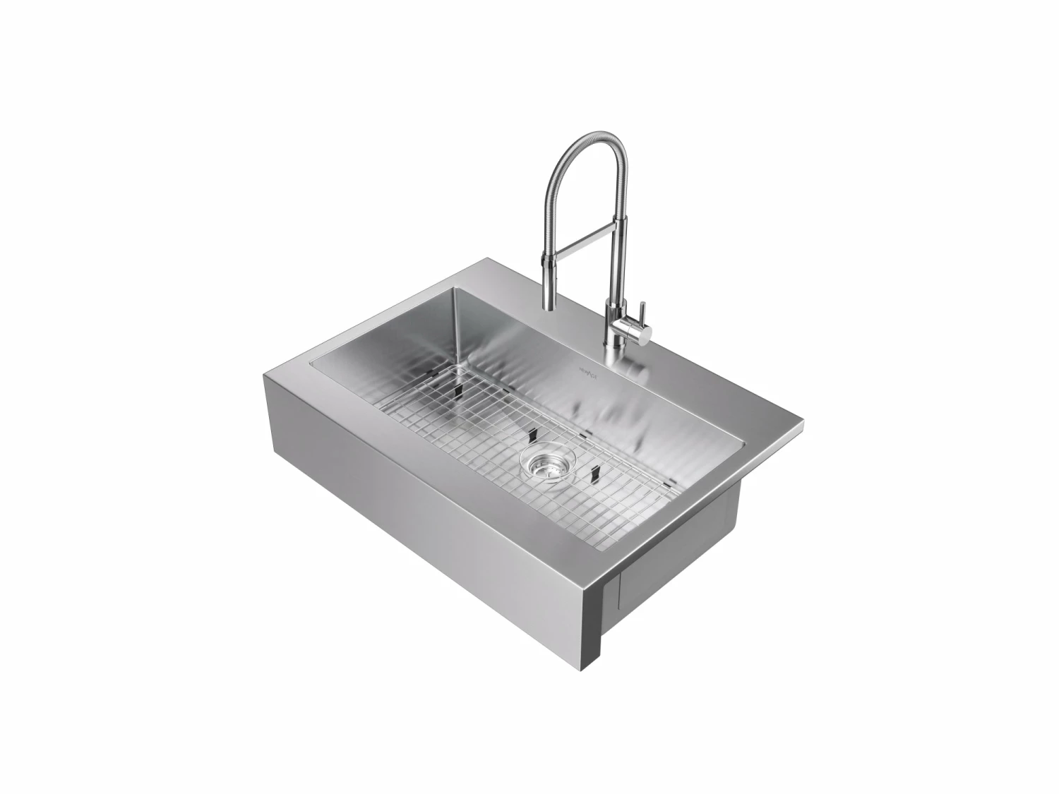 NewAge Products Shop Kitchen Sets 36 In. Farmhouse Sink With Flex Pull Down Faucet 9 NewAge Products Shop Kitchen Sets 36 In. Farmhouse Sink With Flex Pull Down Faucet