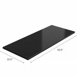 NewAge Products Home Bar Series 63 In. Black Galaxy Granite Countertop Home Bar Cabinets