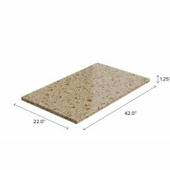 NewAge Products Home Bar Cabinets Home Bar Series 42 In. Gold Sand Granite Countertop