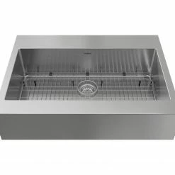 NewAge Products 36 In. Farmhouse Sink With Classic Pull Down Faucet 23 NewAge Products 36 In. Farmhouse Sink With Classic Pull Down Faucet