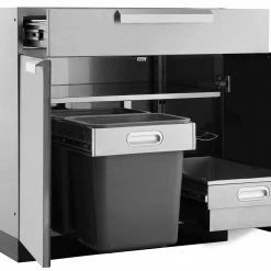 None Outdoor Kitchen Stainless Steel 32" Bar Cabinet 27 None Outdoor Kitchen Stainless Steel 32