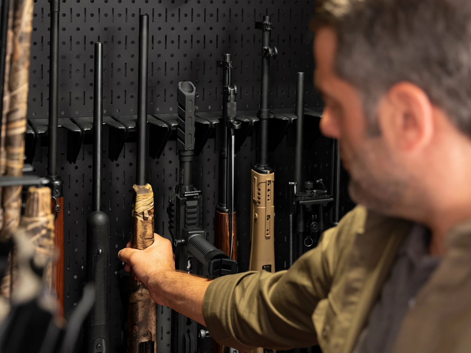 NewAge Products Garage Storage Secure Gun Cabinet Accessory -Short Barrel Rest (Pack Of 2) 3 NewAge Products Garage Storage Secure Gun Cabinet Accessory -Short Barrel Rest (Pack Of 2)