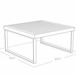 NewAge Products Patio Furniture Monterey Coffee Table 16 NewAge Products Patio Furniture Monterey Coffee Table