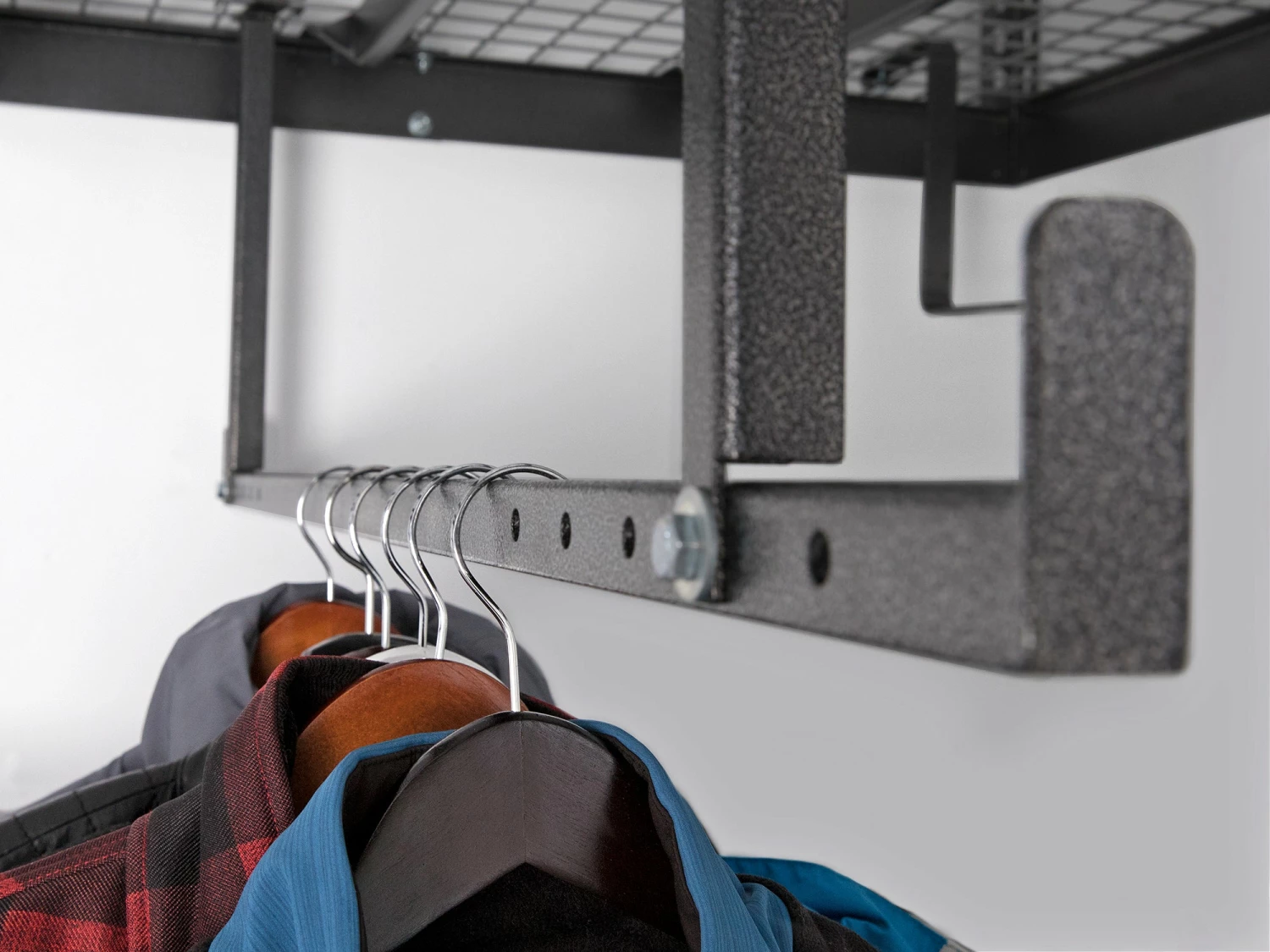 NewAge Products VersaRac Accessories - Hanging Bars (Pack Of 2) Garage Storage 3 NewAge Products VersaRac Accessories - Hanging Bars (Pack Of 2) Garage Storage