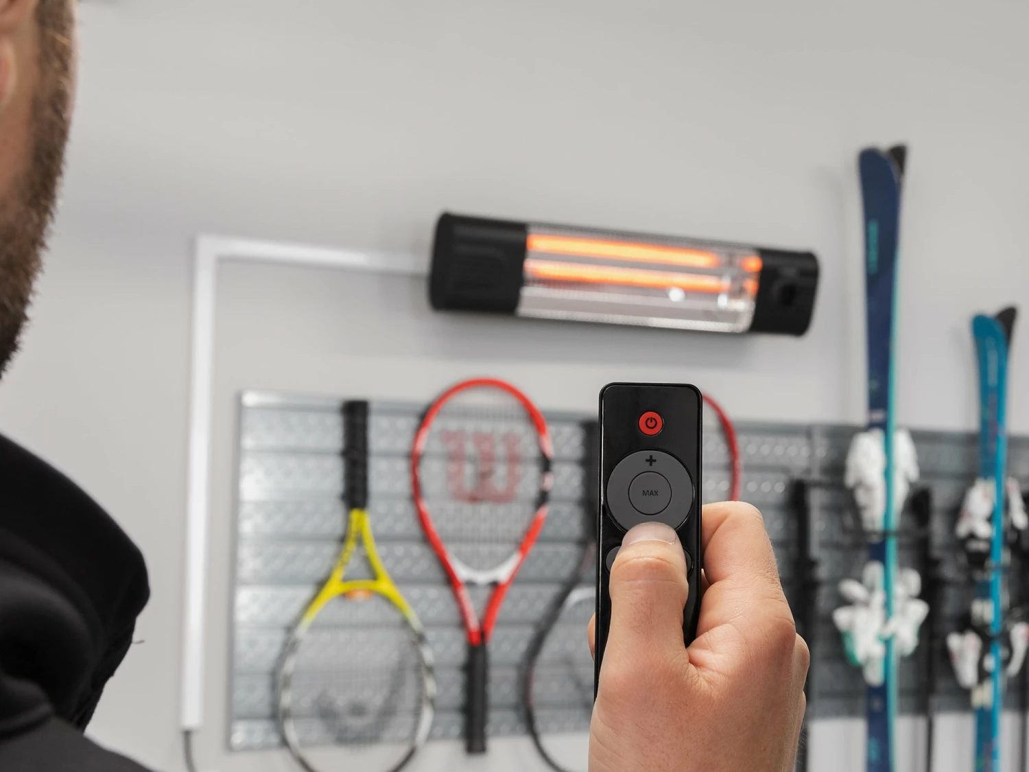 NewAge Products Garage Storage 1500w Infrared Heater 7 NewAge Products Garage Storage 1500w Infrared Heater