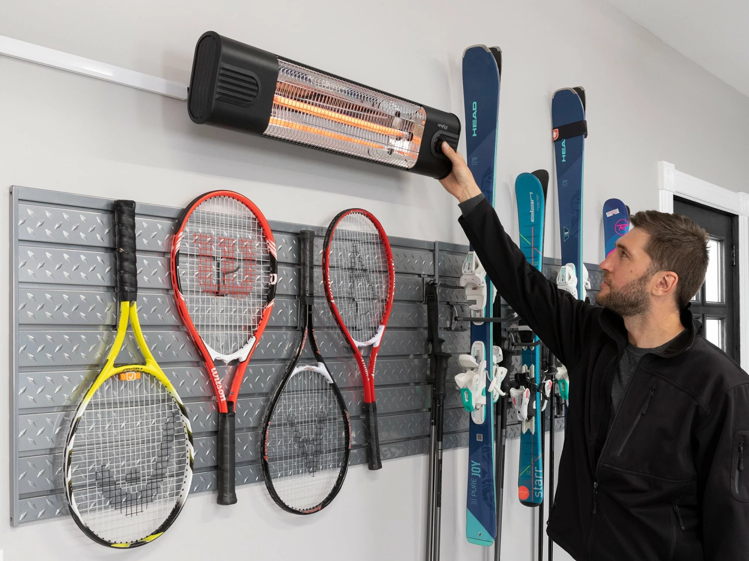 NewAge Products Garage Storage 1500w Infrared Heater 8 NewAge Products Garage Storage 1500w Infrared Heater