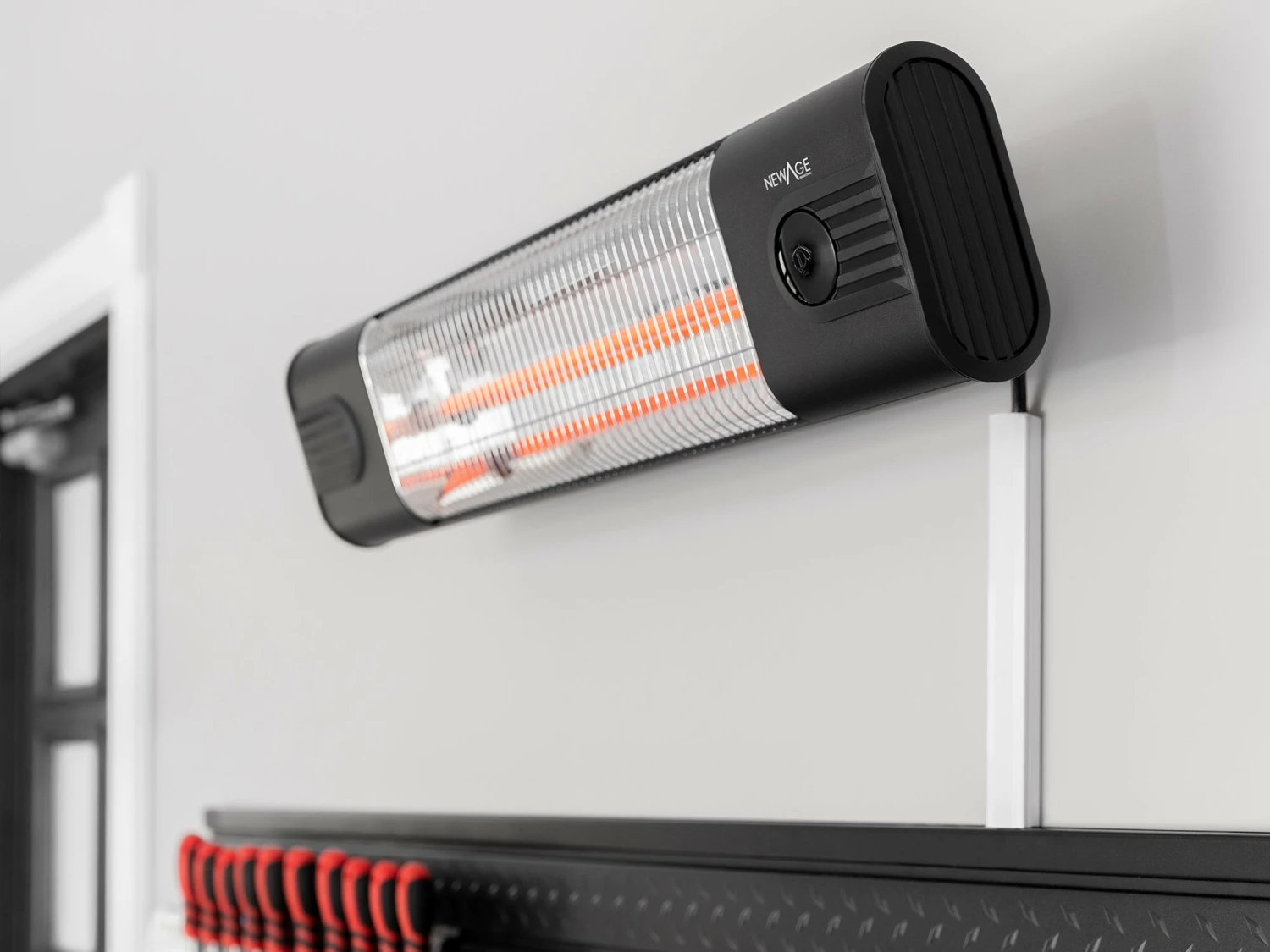 NewAge Products Garage Storage 1500w Infrared Heater 3 NewAge Products Garage Storage 1500w Infrared Heater