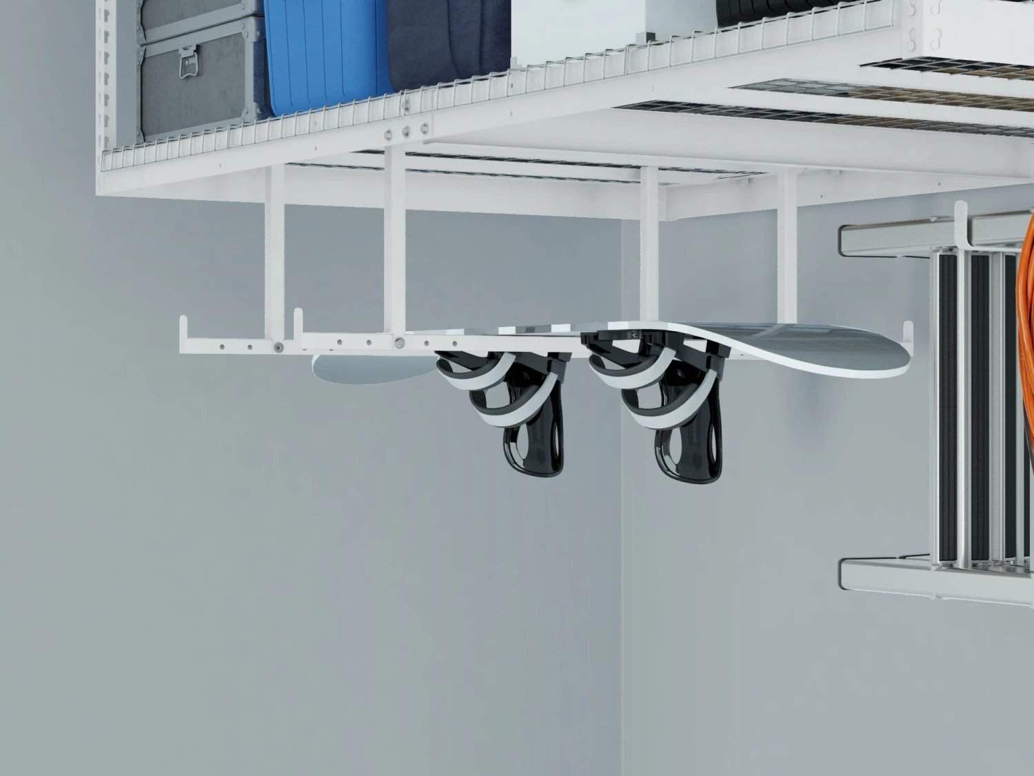 NewAge Products VersaRac Accessories - Hanging Bars (Pack Of 2) Garage Storage 6 NewAge Products VersaRac Accessories - Hanging Bars (Pack Of 2) Garage Storage