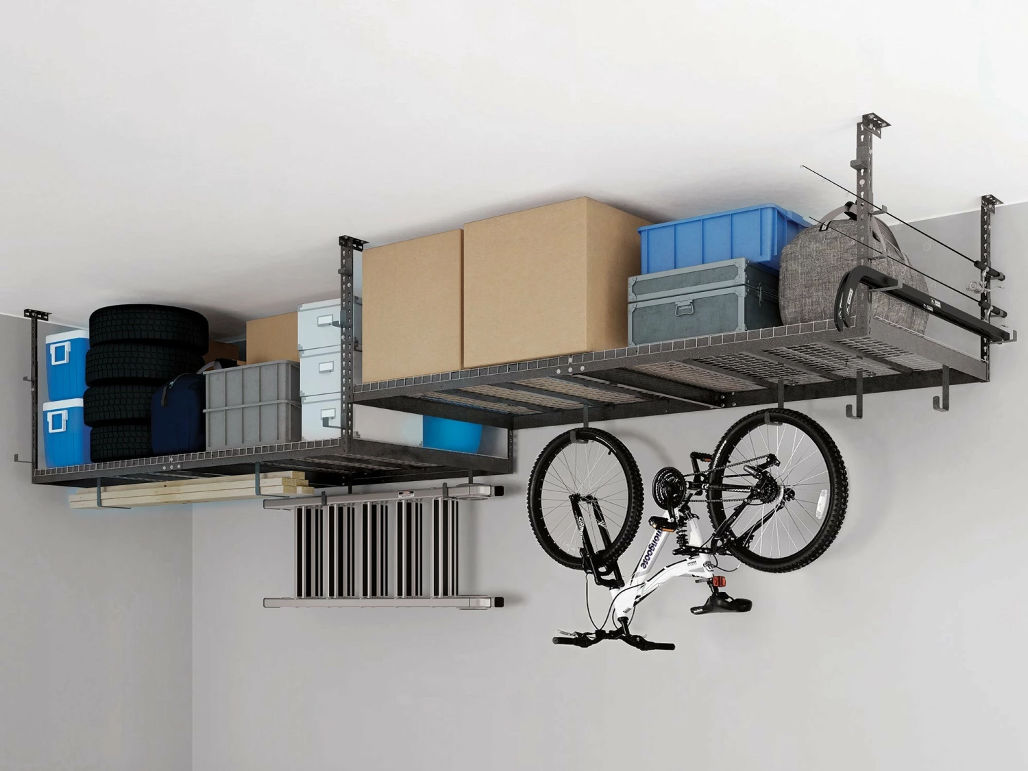 None VersaRac 4 Ft. X 8 Ft. Adjustable Overhead Rack 6 None VersaRac 4 Ft. X 8 Ft. Adjustable Overhead Rack