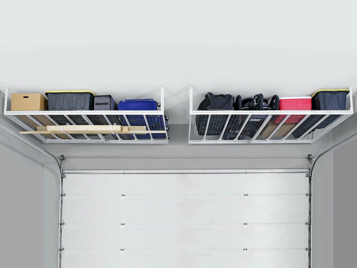 None Garage Storage VersaRac 4 Ft. X 8 Ft. Adjustable Overhead Rack 16 None Garage Storage VersaRac 4 Ft. X 8 Ft. Adjustable Overhead Rack