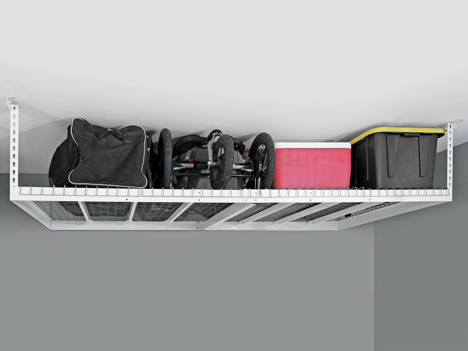 None VersaRac 4 Ft. X 8 Ft. Adjustable Overhead Rack 18 None VersaRac 4 Ft. X 8 Ft. Adjustable Overhead Rack