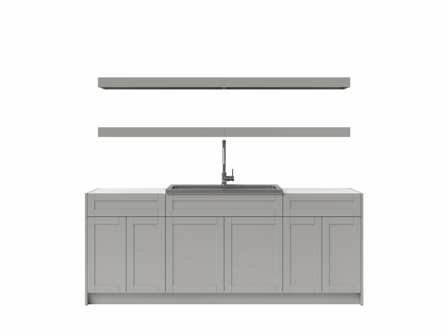 NewAge Products Home Wet Bar 9 Piece Cabinet Set With Top Shelves, 36 In. Sink And Faucet - 24 Inch Home Bar Cabinets 20 NewAge Products Home Wet Bar 9 Piece Cabinet Set With Top Shelves, 36 In. Sink And Faucet - 24 Inch Home Bar Cabinets