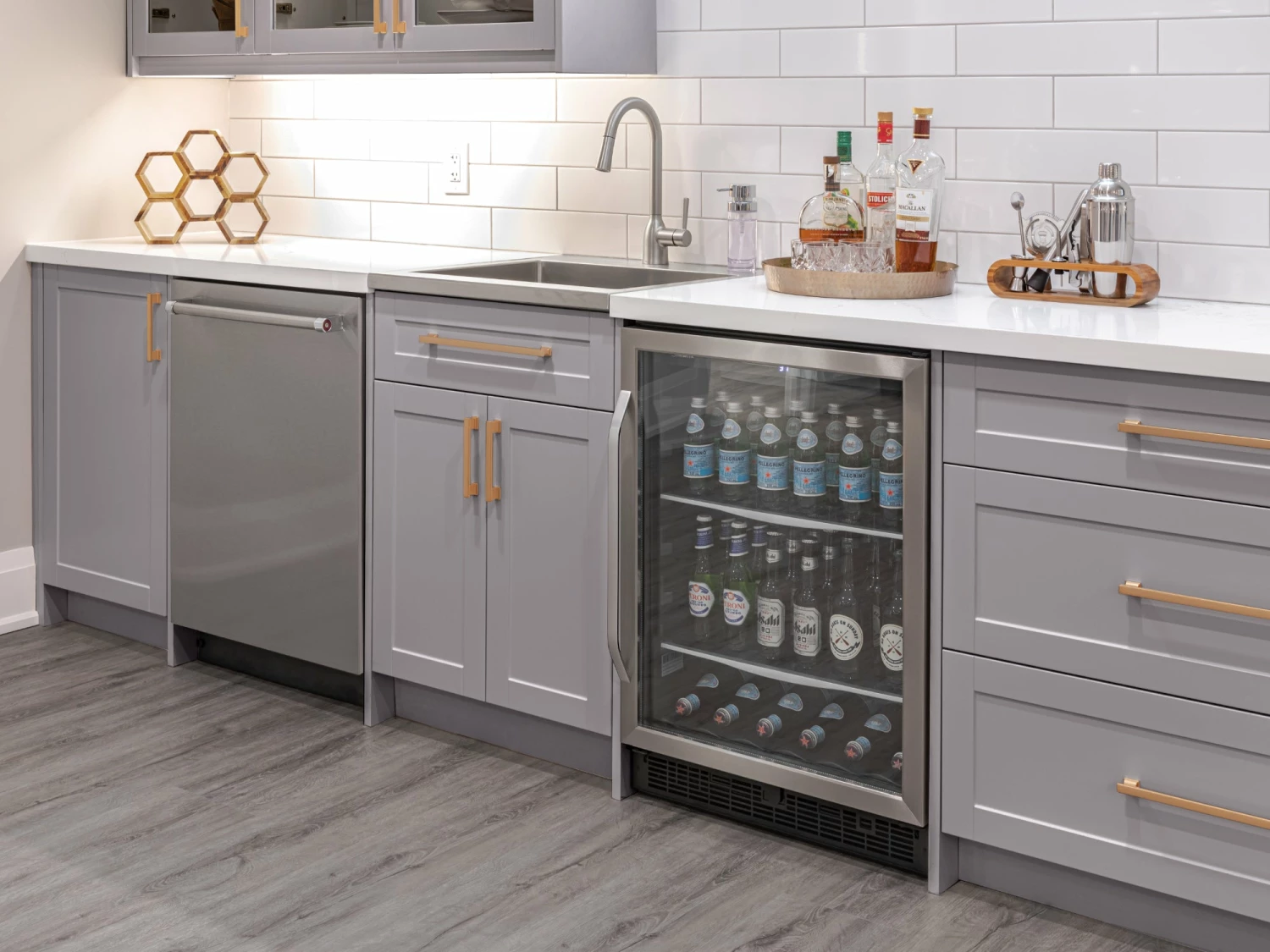 NewAge Products Home Wet Bar 8 Piece Cabinet Set With Glass Door, 24 In. Sink And Faucet - 24 Inch Home Bar Cabinets 23 NewAge Products Home Wet Bar 8 Piece Cabinet Set With Glass Door, 24 In. Sink And Faucet - 24 Inch Home Bar Cabinets