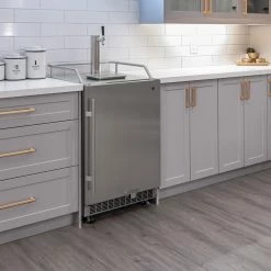 NewAge Products Home Bar Cabinets Home Wet Bar 9 Piece Cabinet Set With Drawers, Shelves, 36 In. Sink And Faucet - 24 Inch 60 NewAge Products Home Bar Cabinets Home Wet Bar 9 Piece Cabinet Set With Drawers, Shelves, 36 In. Sink And Faucet - 24 Inch