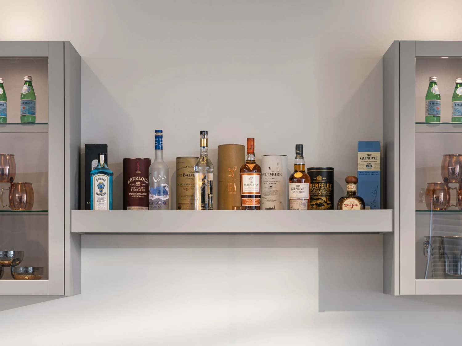 NewAge Products Home Wet Bar 9 Piece Cabinet Set With Top Shelves, 36 In. Sink And Faucet - 24 Inch Home Bar Cabinets 32 NewAge Products Home Wet Bar 9 Piece Cabinet Set With Top Shelves, 36 In. Sink And Faucet - 24 Inch Home Bar Cabinets