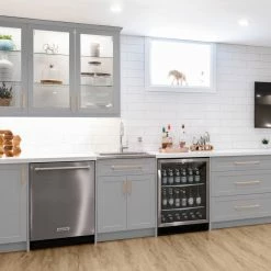 NewAge Products Home Bar Cabinets Home Bar 4 Piece Cabinet Set With Glass Door And Drawer Cabinet - 24 Inch 51 NewAge Products Home Bar Cabinets Home Bar 4 Piece Cabinet Set With Glass Door And Drawer Cabinet - 24 Inch