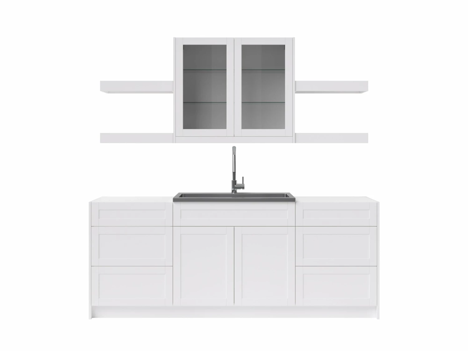 NewAge Products Home Wet Bar 10 Piece Cabinet Set With Drawers, Shelves, 36 In. Sink And Faucet - 24 Inch Home Bar Cabinets 2 NewAge Products Home Wet Bar 10 Piece Cabinet Set With Drawers, Shelves, 36 In. Sink And Faucet - 24 Inch Home Bar Cabinets