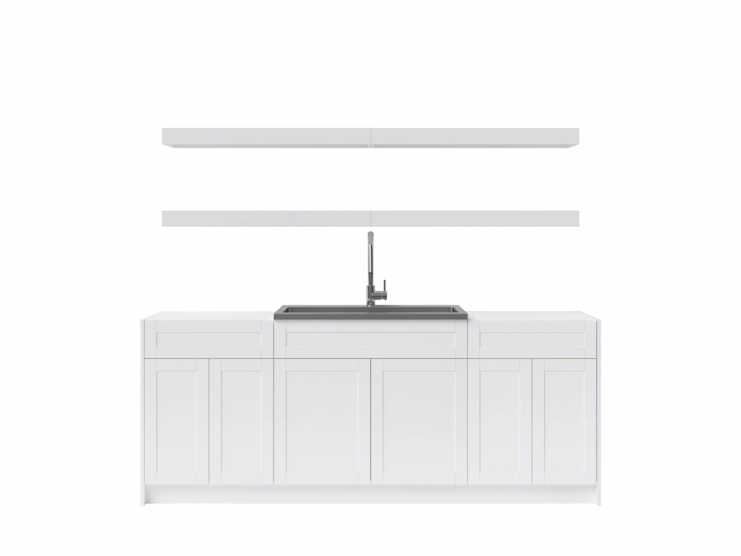 NewAge Products Home Wet Bar 9 Piece Cabinet Set With Top Shelves, 36 In. Sink And Faucet - 24 Inch Home Bar Cabinets 2 NewAge Products Home Wet Bar 9 Piece Cabinet Set With Top Shelves, 36 In. Sink And Faucet - 24 Inch Home Bar Cabinets