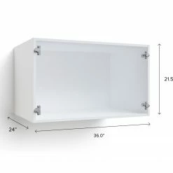 NewAge Products Home Extended Above Fridge Cabinet - 36 Inch