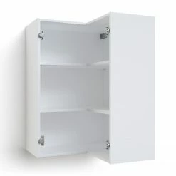 NewAge Products Home Extended Corner Wall Cabinet - 27 Inch 56 NewAge Products Home Extended Corner Wall Cabinet - 27 Inch