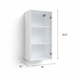 NewAge Products Home Extended Single Door Wall Cabinet (Frame Only)