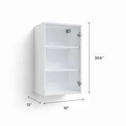 NewAge Products Home Single Door Wall Cabinet (Frame Only) Pantry Cabinets 57 NewAge Products Home Single Door Wall Cabinet (Frame Only) Pantry Cabinets