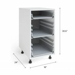 NewAge Products Home Three Drawer Cabinet (Frame Only) Pantry Cabinets