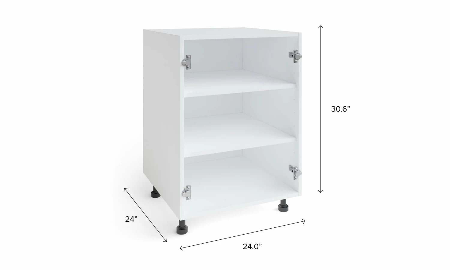 NewAge Products Pantry Cabinets Home Two Door Base Cabinet (Frame Only) 2 NewAge Products Pantry Cabinets Home Two Door Base Cabinet (Frame Only)